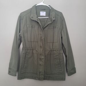 Old Navy Olive Utility Jacket